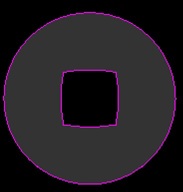 Outer loop minus Venn intersection Venn Output Region