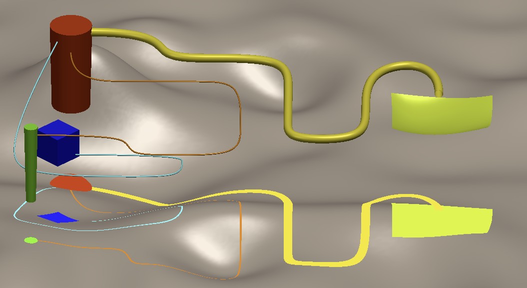 model onto reality draping example