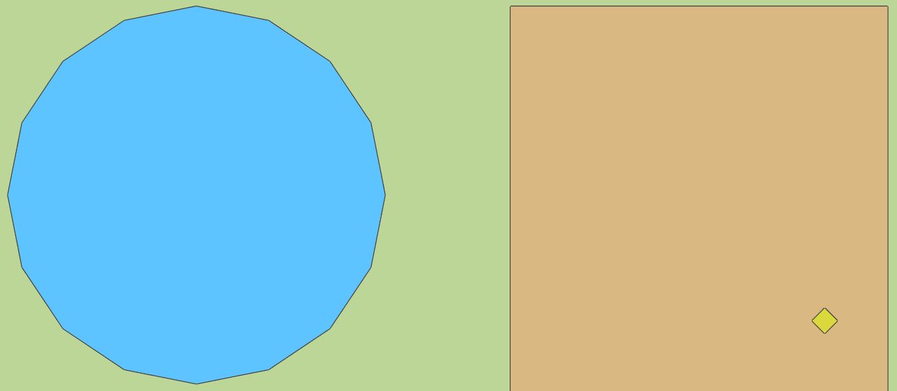 House root tile - enlarged