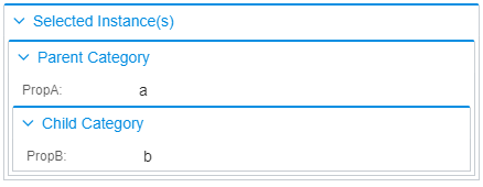 'Custom nested properties'